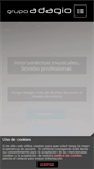 Mobile Screenshot of grupoadagio.es